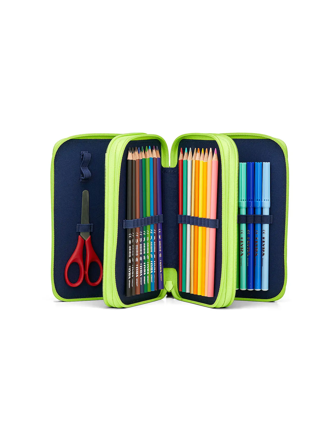 ERGOBAG | Schultasche Set 5tlg CUBO VerfolgBärjagd | schwarz